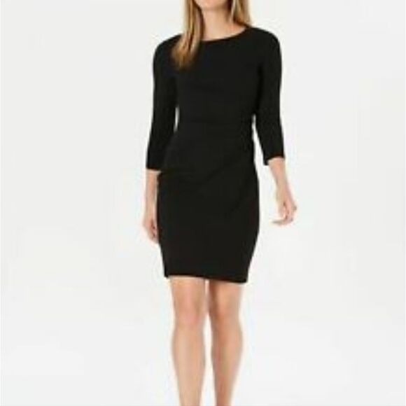 Shelby & Palmer Dresses & Skirts - SHELBY&PALMER LITTLE BLACK DRESS WITH 3/4 SLEEVE